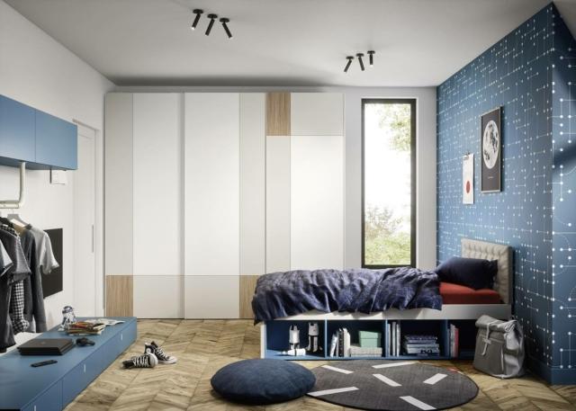 nidi nuk cameretta salvaspazio letto singolo con base libreria nidi nuk cameretta salvaspazio letto singolo con base libreria