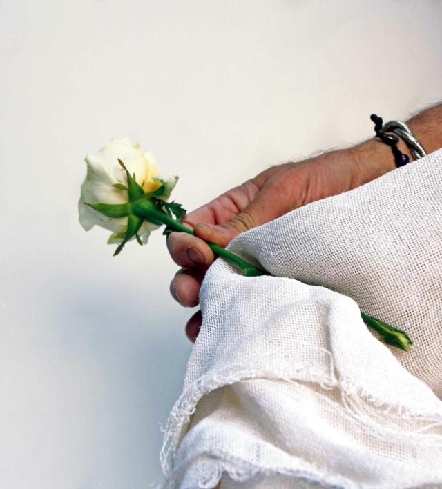 Dopo sette giorni, togliete le rose dal vaso, asciugate bene gli steli, appendeteli al buio a testa in giù per alcuni giorni Dopo sette giorni, togliete le rose dal vaso, asciugate bene gli steli, appendeteli al buio a testa in giù per alcuni giorni