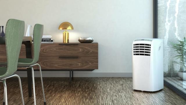 Condizionatore portatile in living Condizionatore portatile in living