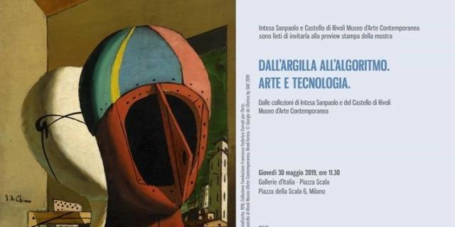 Dall’argilla all’algoritmo. Arte e tecnologia Dall’argilla all’algoritmo. Arte e tecnologia