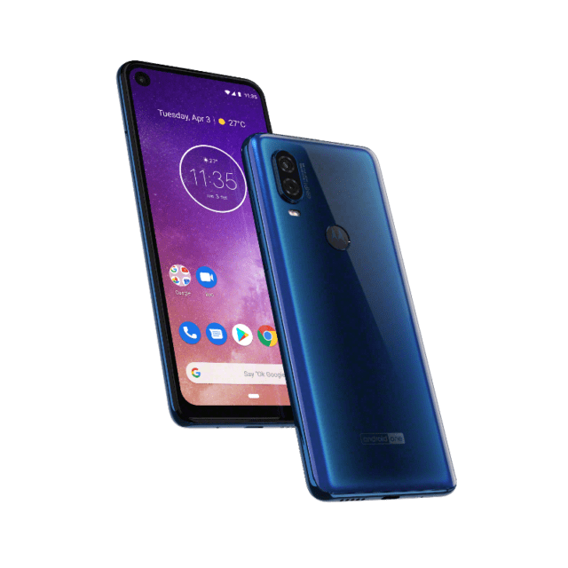 Motorola one Vision_ROW_Saphire Gradient_PDP Hero Smartphone 2019 Motorola one Vision_ROW_Saphire Gradient_PDP Hero Smartphone 2019