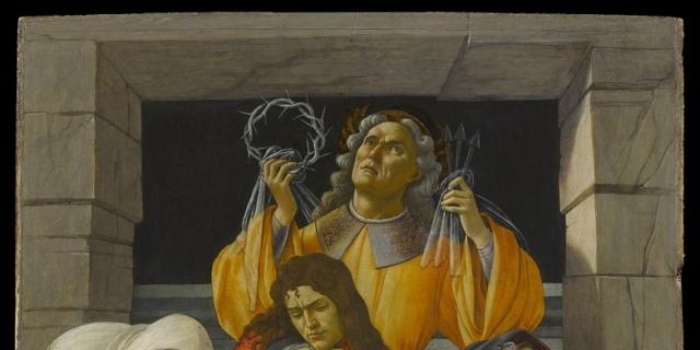 Botticelli. Compianto sul Cristo morto Botticelli. Compianto sul Cristo morto