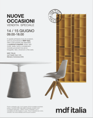 Svendita MDF Italia giugno 2019 Svendita MDF Italia giugno 2019