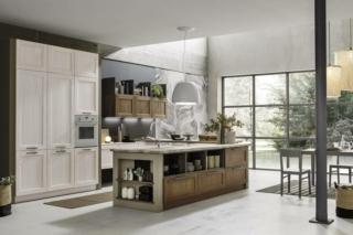 cucina con isola e aperta sul living Eva di Arrex cucina con isola e aperta sul living Eva di Arrex