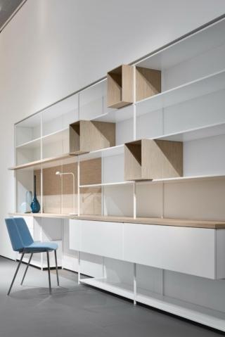 Libreria Minima, sedia Aiku Libreria Minima, sedia Aiku