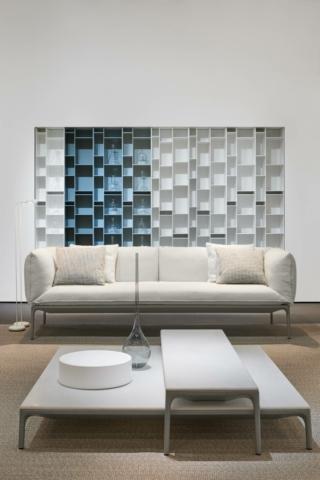 Libreria Random, divano Yale Libreria Random, divano Yale