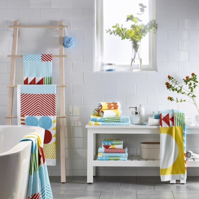 asciugamano fantasia della serie Nimmern di Ikea è in 100% cotone, 380 g/mq asciugamano fantasia della serie Nimmern di Ikea è in 100% cotone, 380 g/mq