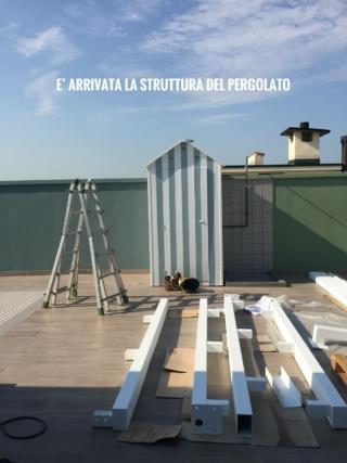 la struttura del pergolato la struttura del pergolato