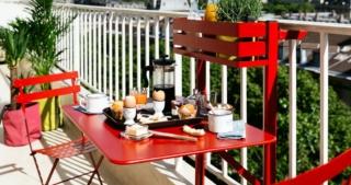 made in design Balcon Bistro_Fermob tavolino da balcone pieghevole made in design Balcon Bistro_Fermob tavolino da balcone pieghevole