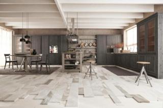 cucina con penisola aperta sulla zona giorno Maestrale di Scandola Mobili cucina con penisola aperta sulla zona giorno Maestrale di Scandola Mobili