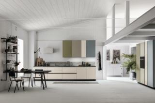 cucina con pensili Color Trend di Stosa Cucine in stile minimal cucina con pensili Color Trend di Stosa Cucine in stile minimal