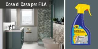 Bagno splendente con i prodotti FILA