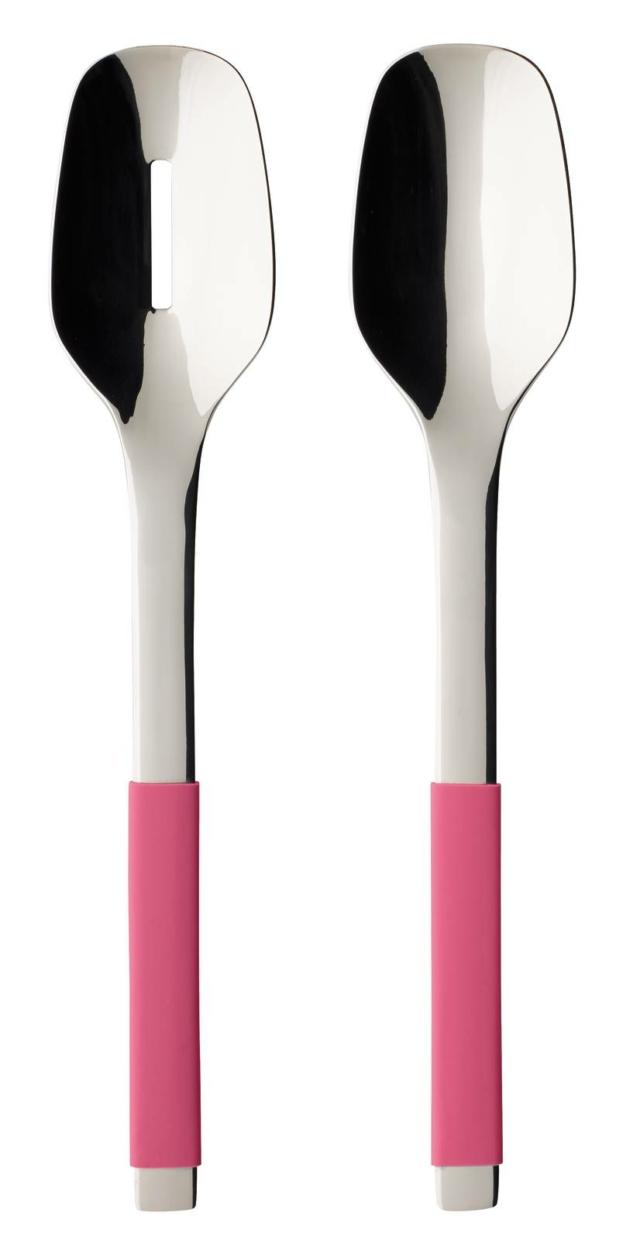 posate insalata S+ Berry Fantasy di Villeroy & Boch in acciaio inox e silicone posate insalata S+ Berry Fantasy di Villeroy & Boch in acciaio inox e silicone