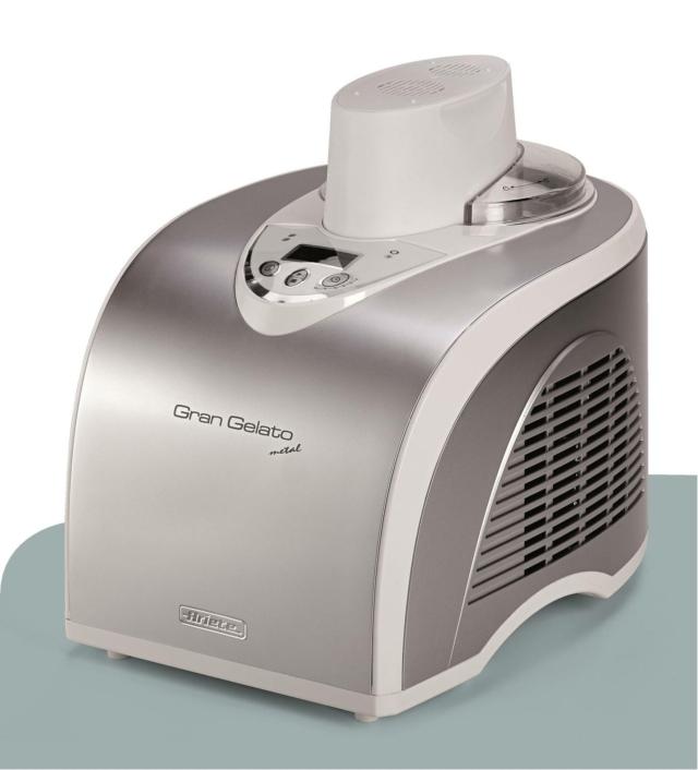 gelatiera autorefrigerante Gran Gelato Metal di Ariete gelatiera autorefrigerante Gran Gelato Metal di Ariete