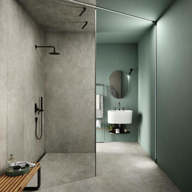 lastre marmo XLAB BETON bagno di Iperceramica effetto cemento lastre marmo XLAB BETON bagno di Iperceramica effetto cemento