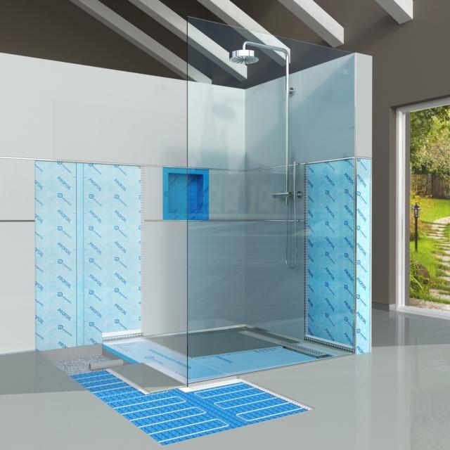 Proshower System Kit è disponibile nelle due versioni Linear e Central Proshower System Kit è disponibile nelle due versioni Linear e Central