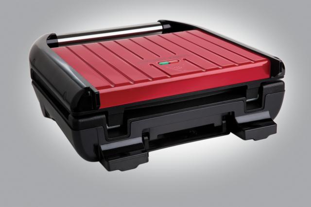 george foreman-steel grill 25030-griglia elettrica george foreman-steel grill 25030-griglia elettrica