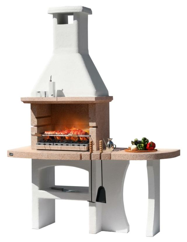 barbecue in cemento e refrattari inerti completo di cappa Dubai Crystal in vendita su ManoMano barbecue in cemento e refrattari inerti completo di cappa Dubai Crystal in vendita su ManoMano