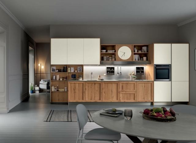 venetaCucine Milano Rovere Nodoso Chiaro Bianco cucina legno venetaCucine Milano Rovere Nodoso Chiaro Bianco cucina legno