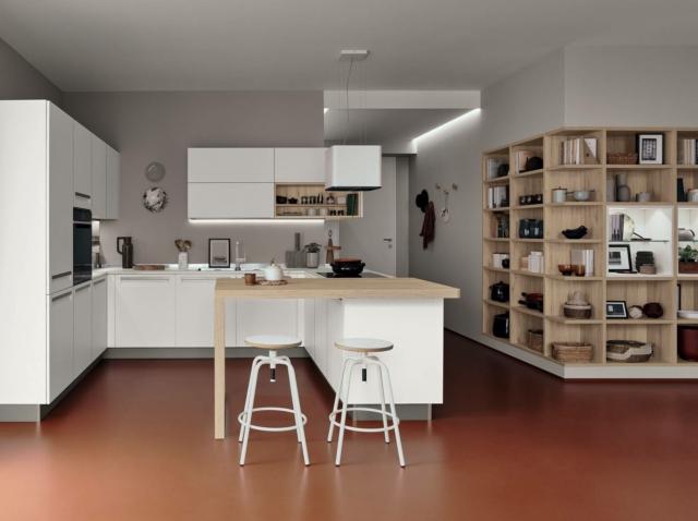 venetacucine CarreraF1 BiancoRiso nuova cucina bianca venetacucine CarreraF1 BiancoRiso nuova cucina bianca