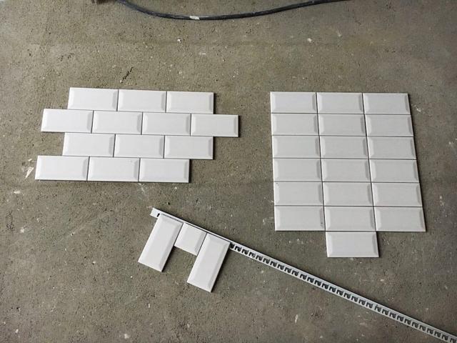piastrelle diamantate in finitura bianco lucido, operazioni di posa piastrelle diamantate in finitura bianco lucido, operazioni di posa