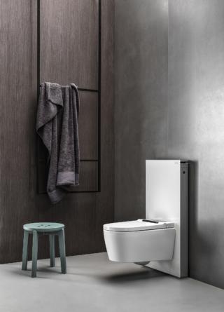 design minimalista il water-bidet AquaClean Sela di Geberit senza brida design minimalista il water-bidet AquaClean Sela di Geberit senza brida