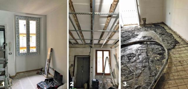 bilocale mini, lavori in corso, tre fasi della ristrutturazione, serramenti, controsoffitti, pavimenti bilocale mini, lavori in corso, tre fasi della ristrutturazione, serramenti, controsoffitti, pavimenti