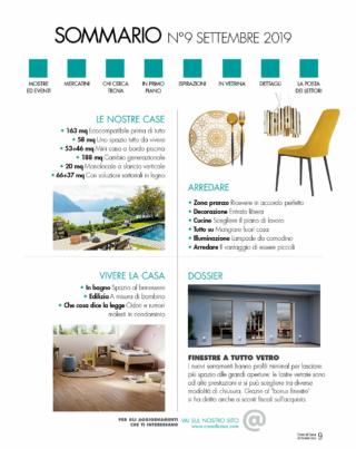 sommario cose di casa settembre 2019 sommario cose di casa settembre 2019