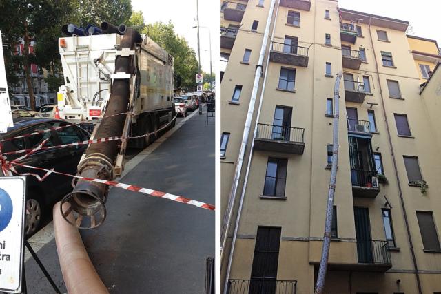smaltimento macerie con escavatore a risucchio smaltimento macerie con escavatore a risucchio