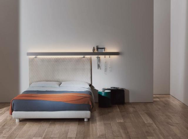 parete dietro il letto letto Groove di Caccaro parete dietro il letto letto Groove di Caccaro