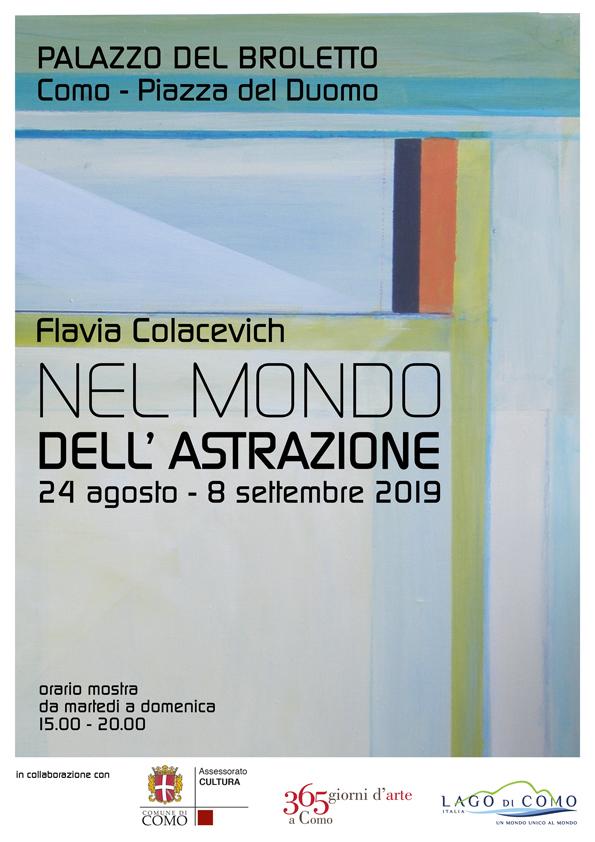Mostra Flavia Colacevich. Nel mondo dell’astrazione Como Cose di Casa