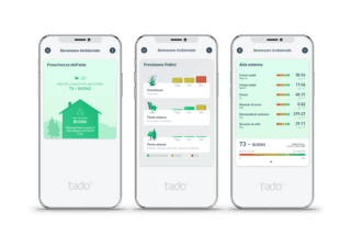 nuova app di Tado° con qualità aria nella zona in cui si vive nuova app di Tado° con qualità aria nella zona in cui si vive