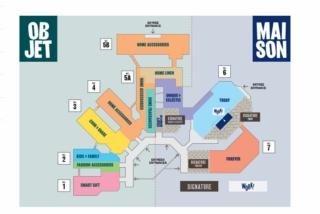 Mappa fiera Parigi Mappa fiera Parigi