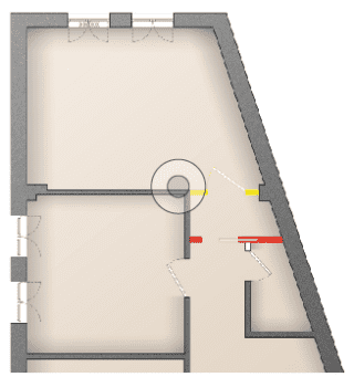 Pianta demolizioni e costruzioni