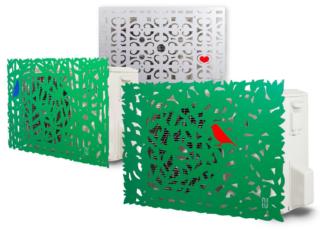 Unical cover MIMO, decoro Bird, Butterfly, Heart