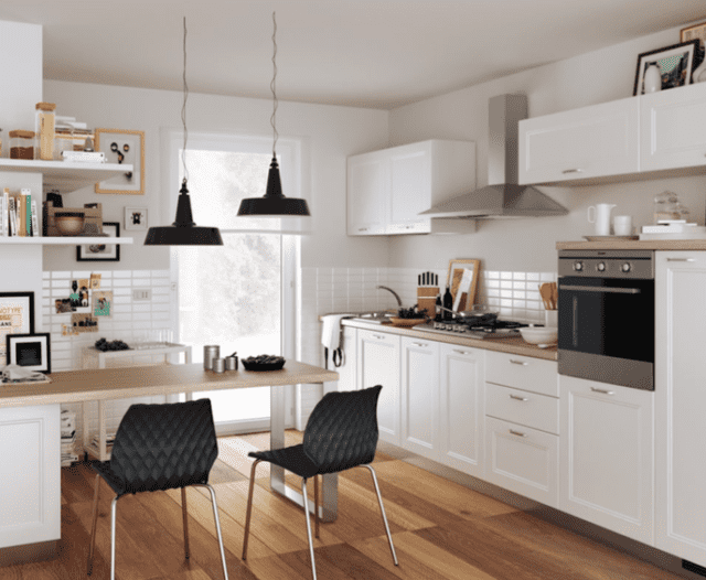 cucina bianca classica Colony di Scavolini cucina bianca classica Colony di Scavolini