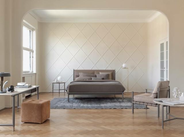 parete dietro il letto letto Iko di Flou parete dietro il letto letto Iko di Flou