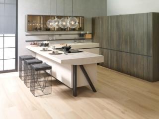 cucina angolare componibile con penisola Wabi della collezione Emotions di Gamadecor cucina angolare componibile con penisola Wabi della collezione Emotions di Gamadecor