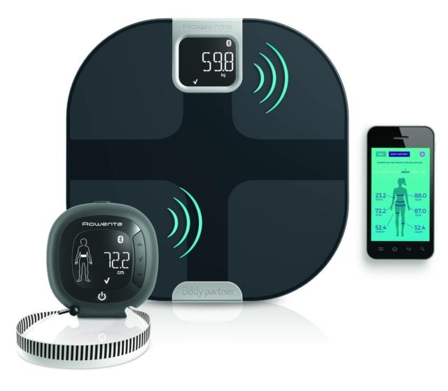 bilancia Rowenta Body Partner Advanced connessa con app bilancia Rowenta Body Partner Advanced connessa con app