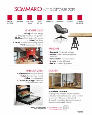 Sommario Cose di casa ottobre 2019 Sommario Cose di casa ottobre 2019