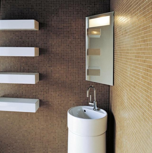 specchio angolare zona lavabo twin column di flaminia specchio angolare zona lavabo twin column di flaminia
