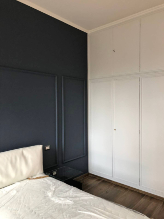 camera da letto con pareti e armadio dipinti per relooking camera da letto con pareti e armadio dipinti per relooking