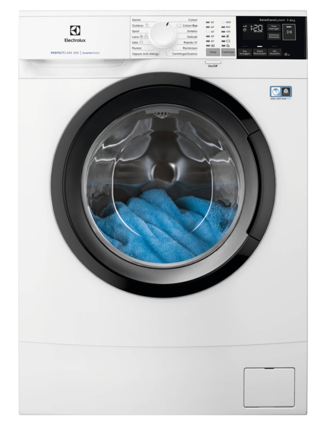 lavatrice profonda 38 cm PerfectCare 600 EW6S462B di Electrolux lavatrice profonda 38 cm PerfectCare 600 EW6S462B di Electrolux