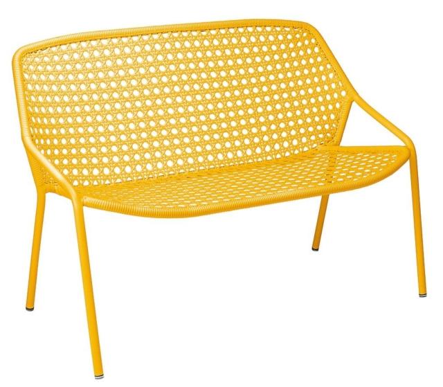 fermob CROISETTE_divanetto_giallo fermob CROISETTE_divanetto_giallo