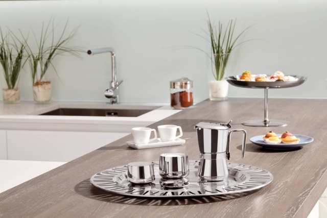 caffettiera in acciaio inox lucidato a specchio Giannina Restyling di Giannini caffettiera in acciaio inox lucidato a specchio Giannina Restyling di Giannini