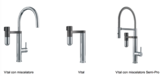 miscelatore Vital Franke tre versioni