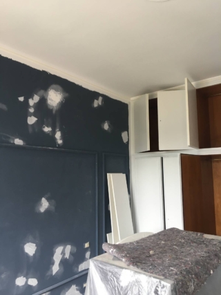 preparazione armadio e pittura parete camera preparazione armadio e pittura parete camera