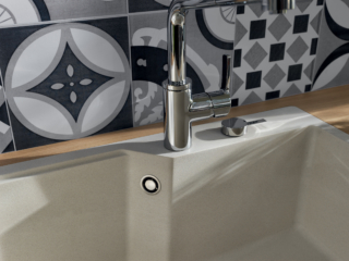 Vasca Urban di Franke in Fragranite Vasca Urban di Franke in Fragranite