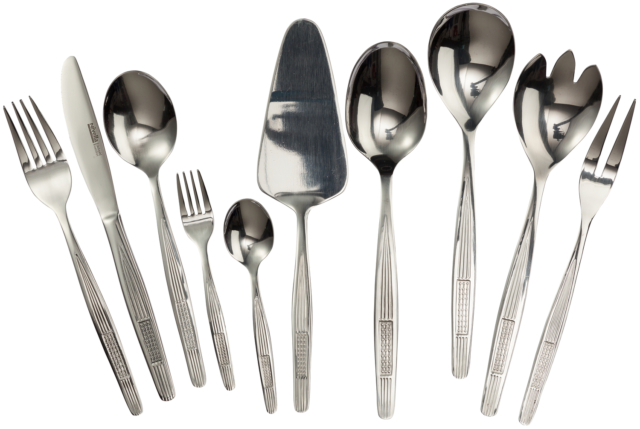 servizio di posate per 12 persone di NKD in acciaio inox servizio di posate per 12 persone di NKD in acciaio inox