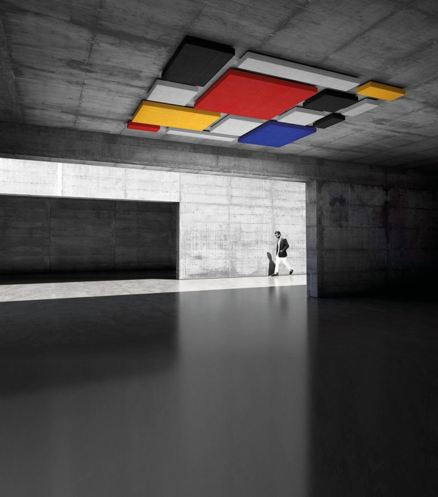 Pannelli fonoassorbenti, Mondrian, Eternoivica Pannelli fonoassorbenti, Mondrian, Eternoivica